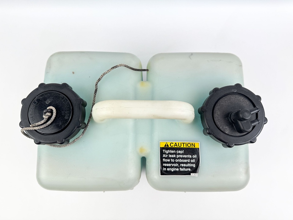 Mercury Optimax Two 2 Stroke Outboard Remote Oil Tank Reservoir 3 Gallon