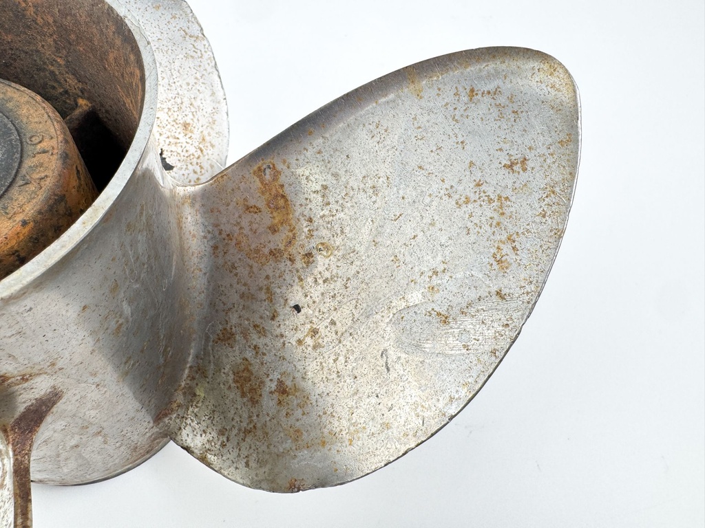 Evinrude Johnson Stainless Steel Prop Propeller 14 1/4" X 19P 4 Blade 176576