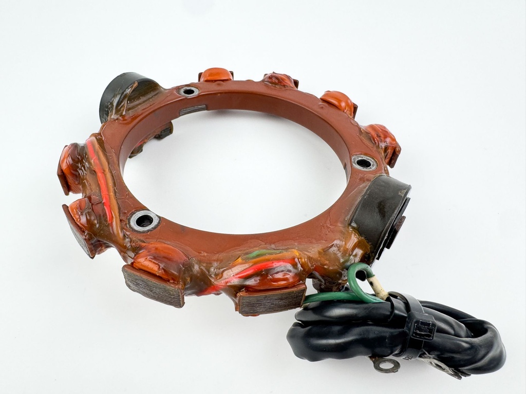 1988 Yamaha 130 HP 2 Stroke Outboard Stator Assembly 6E5-85510-10-00 OEM