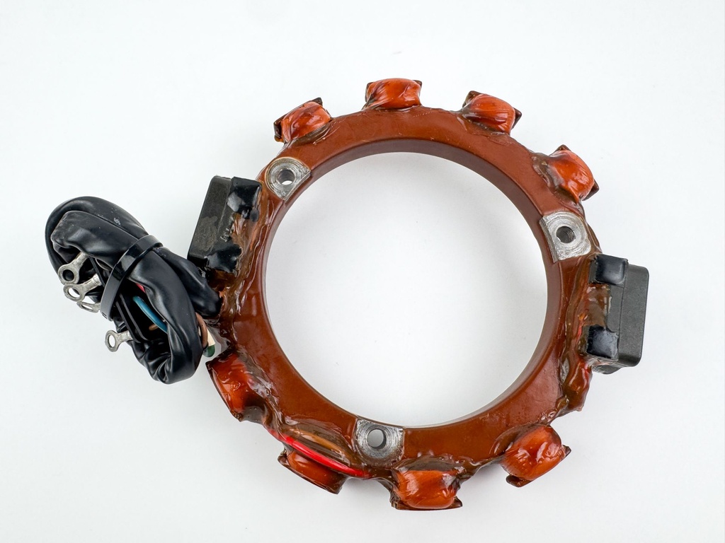 1988 Yamaha 130 HP 2 Stroke Outboard Stator Assembly 6E5-85510-10-00 OEM