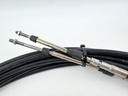 Seastar CCX63315 Shift Throttle Control Cable Set 15' 15 feet Used