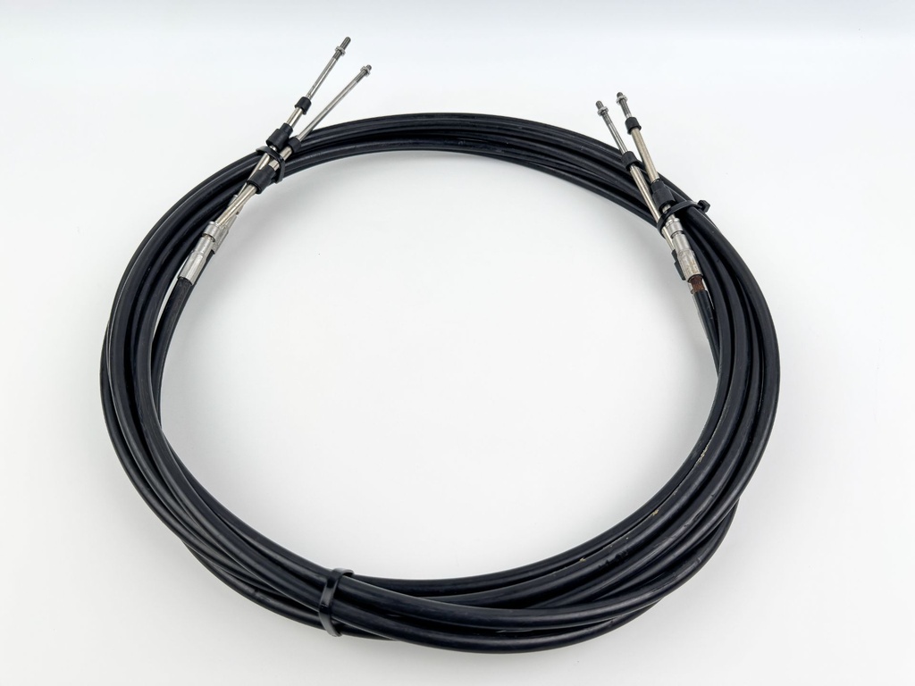 Seastar CCX63315 Shift Throttle Control Cable Set 15' 15 feet Used