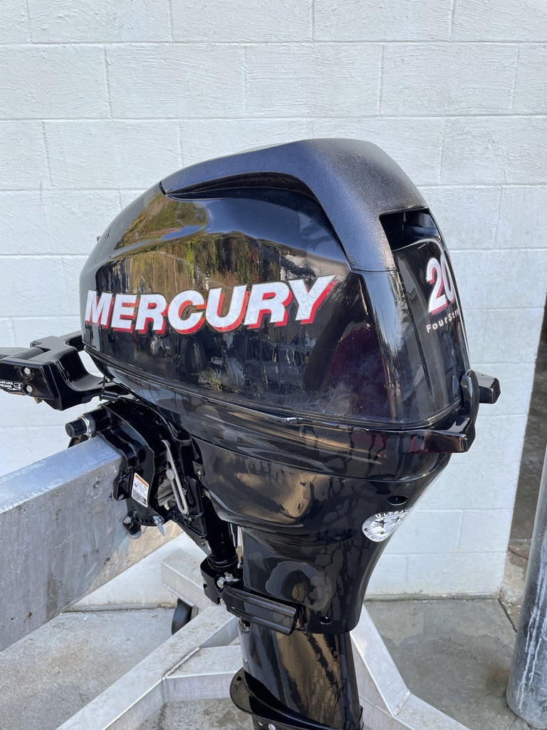 2008 Mercury 20HP 4 Stroke Outboard With Tiller Handle