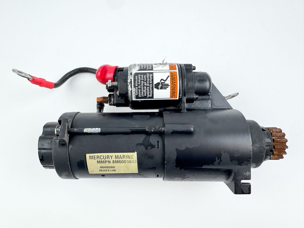 2014 Mercury 300 HP 4 Stroke Outboard Starter Motor 892339T01 OEM