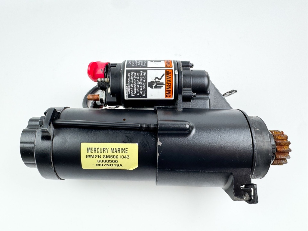 2012 Mercury 300 HP 4 Stroke Outboard Starter Motor 892339T01 OEM