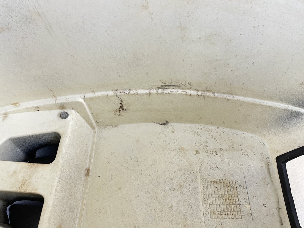 1997 Yamaha 40HP 2 Stroke Outboard Top Cowling Cover Assembly 6H4-42610-P2-4D  