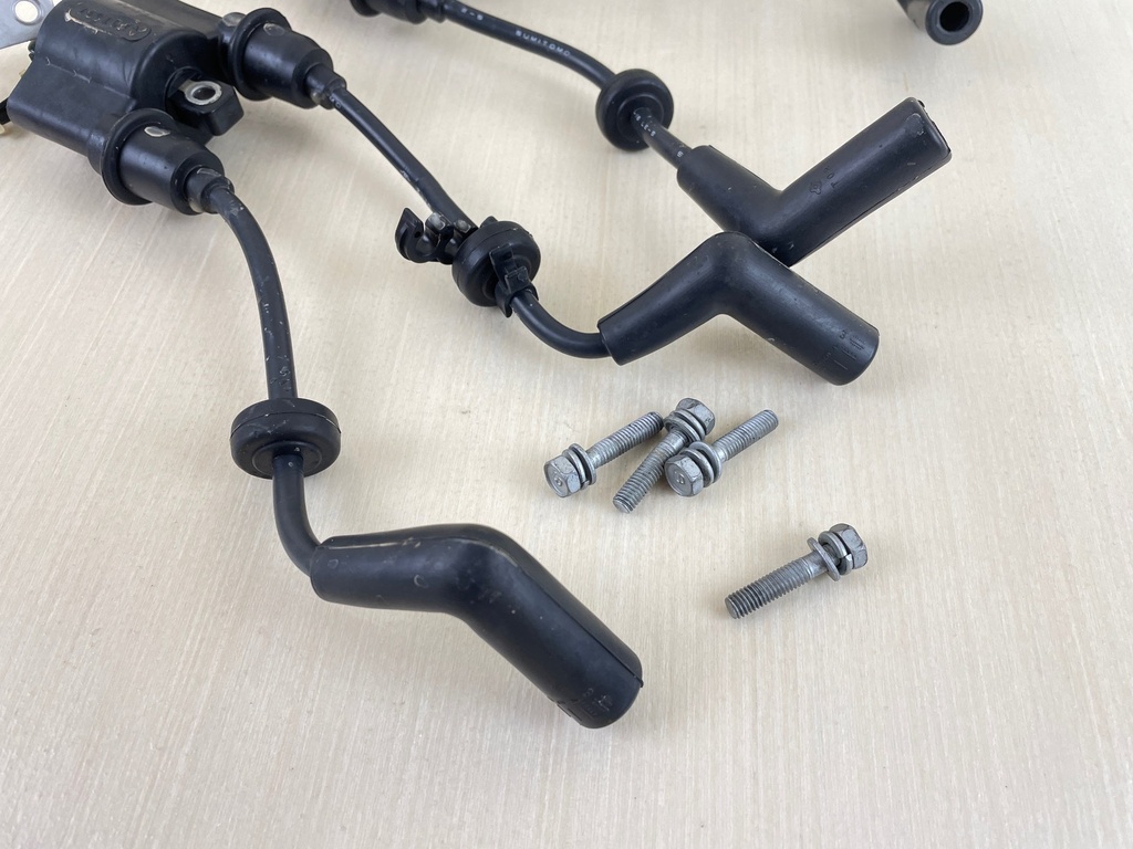 2006 Yamaha 50HP 4 Stroke Outboard Ignition Coil Set W/ Wires 63P-82310-01-00