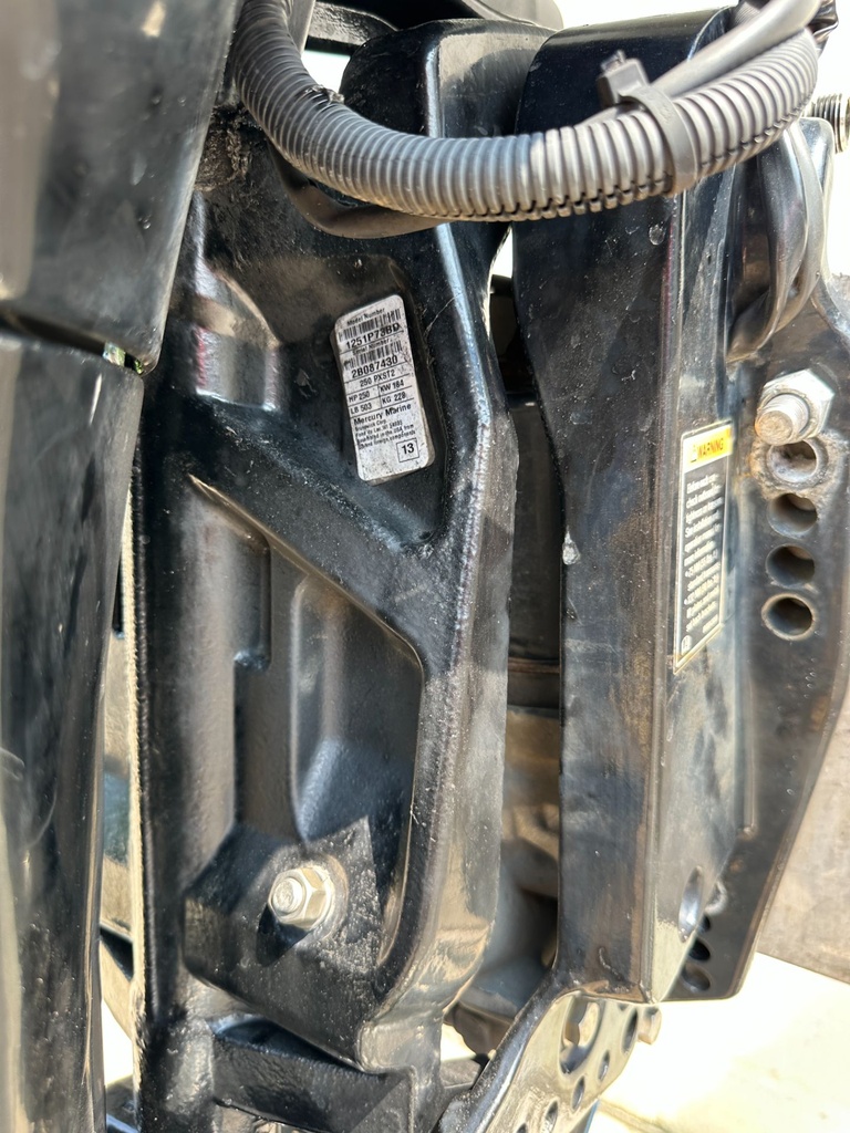 2013 Mercury 250HP ProXs Pro Xs Outboard Engine W/ 20" Shaft 2 Stroke