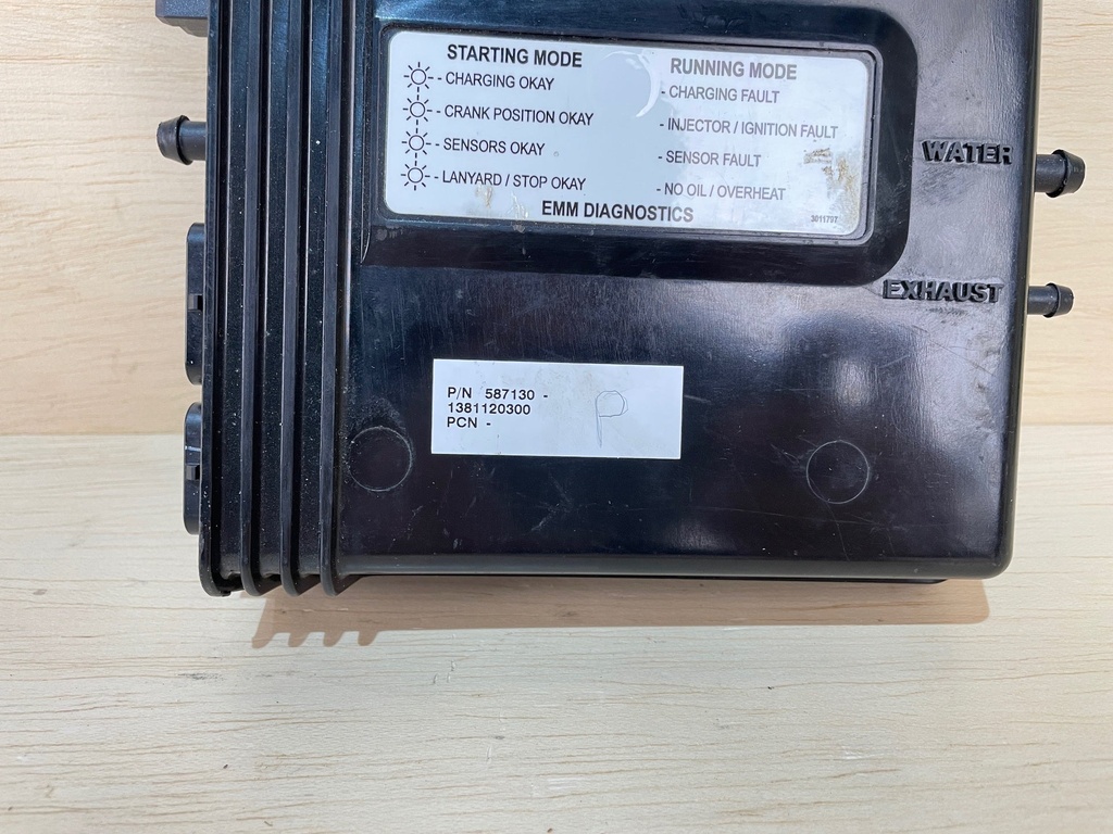 Evinrude Etec 150HP Outboard Engine EMM Computer - 587130 - 352 Hours