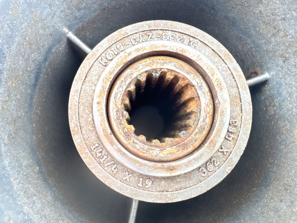 Honda Marine 14 1/4 x 19 P Stainless Steel 3 Blade Prop Propeller 58233-ZY3-B19H