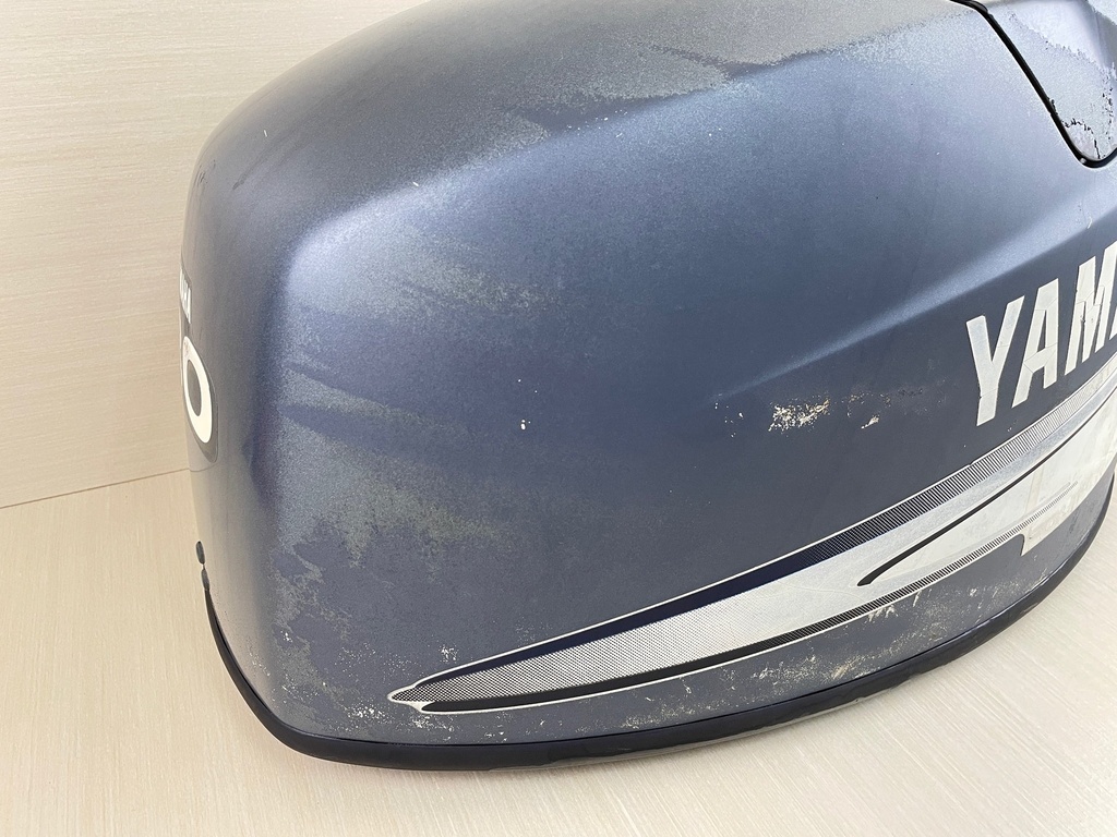 2002 Yamaha 30HP 4 Stroke Outboard Engine Top Cowling Cover 69H-42610-20-4D  