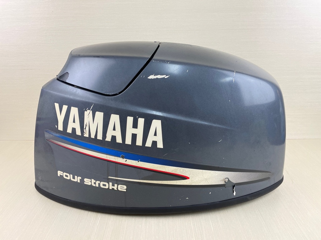 2002 Yamaha 30HP 4 Stroke Outboard Engine Top Cowling Cover 69H-42610-20-4D  