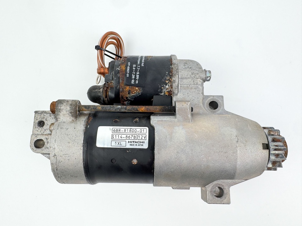 2004 Yamaha 150 HP 4 Stroke Outboard Starter Motor 63P-81800-00-00 OEM