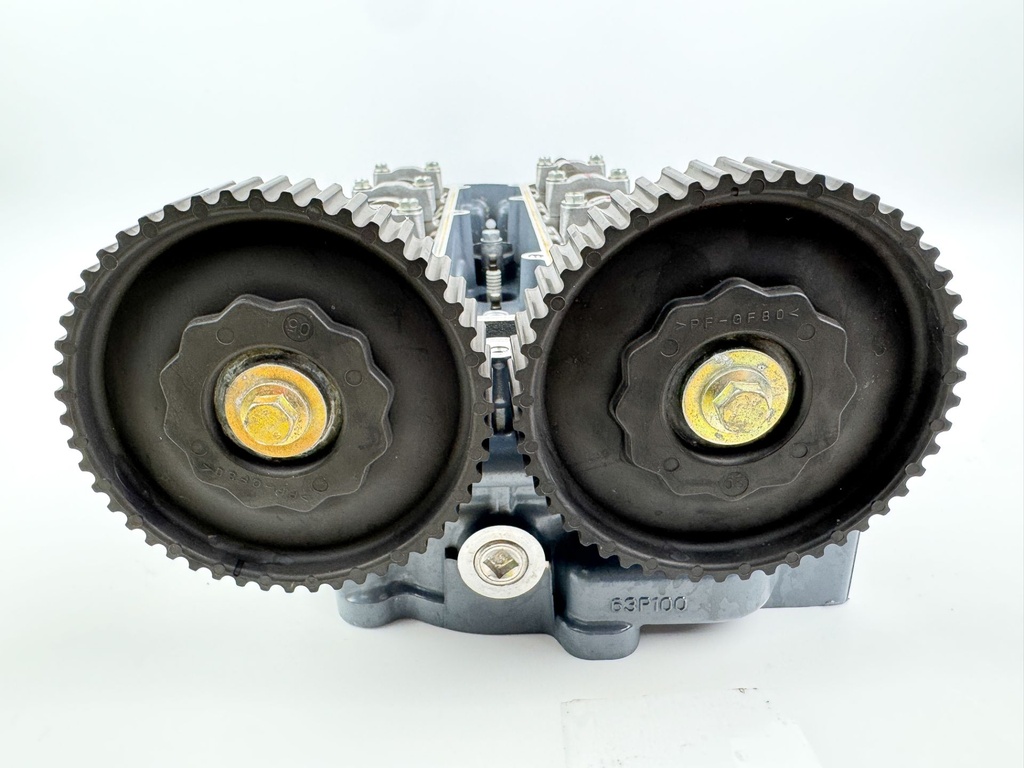 04-07 Yamaha 150HP 4 Stroke Outboard Cylinder Head Complete 63P-W009A-02-9S