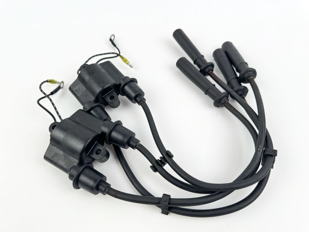 99-04 Yamaha 75 80 90 100HP 4 Stroke Outboard Ignition Coil Set 67F-85570-00-00