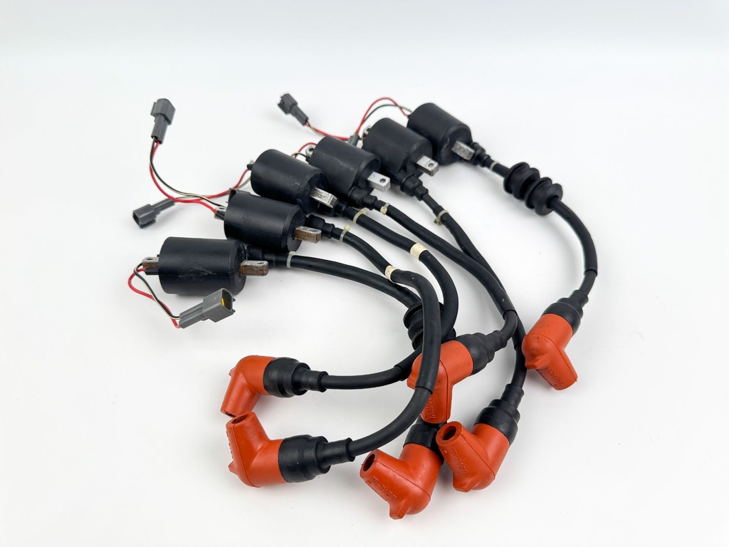 2002-2003 Yamaha 200 HP 2 Stroke Outboard Ignition Coil Set 68F-82310-11-00
