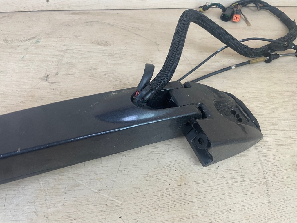 Evinrude Etec Tiller Handle Setup With Trim & Ignition - Damaged