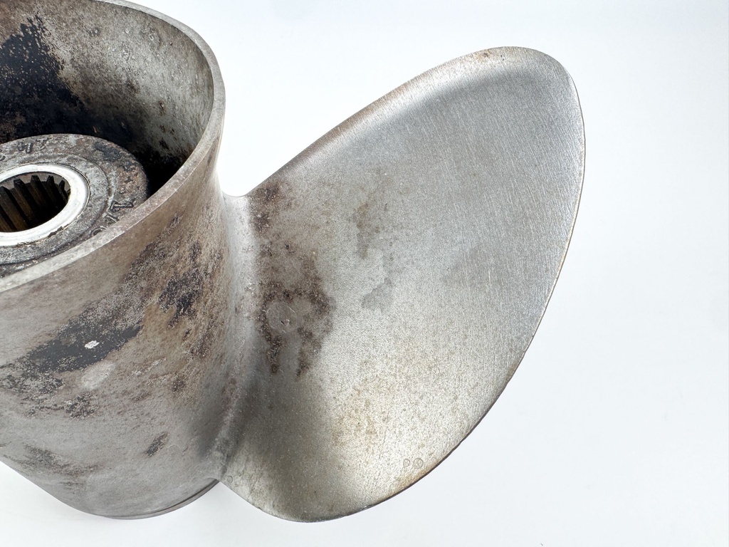 OMC Johnson Evinrude Stainless Steel Prop 3 X 14 3/4" x 19P 176617