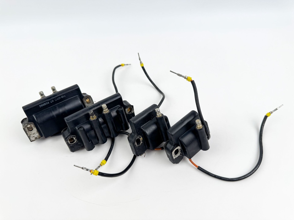 2005 Evinrude 250 HP 2 Stroke Outboard Ignition Coil Set 0586857 OEM