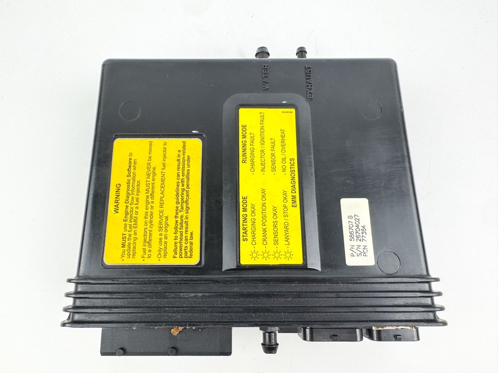 2005 Evinrude 250 HP 2 Stroke Outboard Engine Control Unit ECU 0586707 OEM