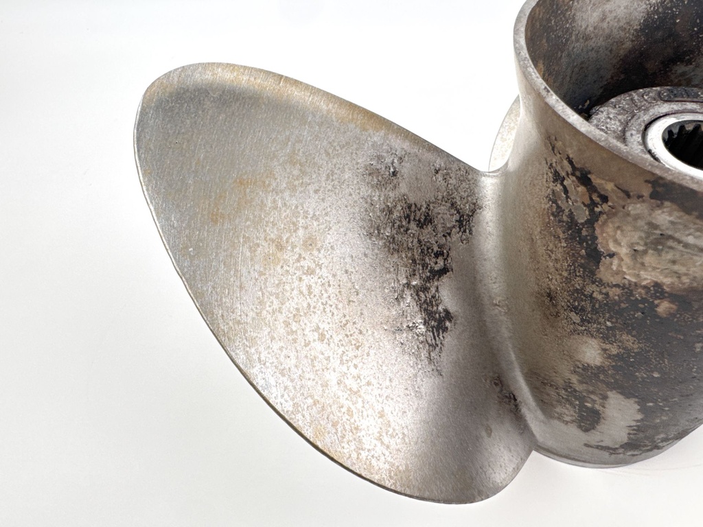 OMC SST Propeller Stainless Steel LH 14 3/4 X 19 15 Spline 0176618