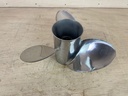 Evinrude Rebel TBX 15 1/4 x 19" RH Stainless Steel Propeller 3 Blade 763990