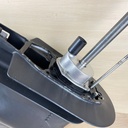 1996 Mercury 120HP Force Outboard 25" XL Lower Unit Gear Case 6 Jaw 9011G22 9011G24