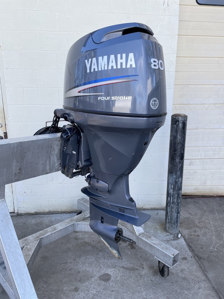 2001 Yamaha 80HP 4 Stroke Outboard W/ 20" Shaft - Fresh Service