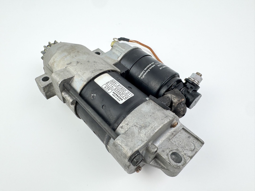 2006 Yamaha 90 HP 4 Stroke Outboard Starter Motor 68V-81800-01-00 OEM