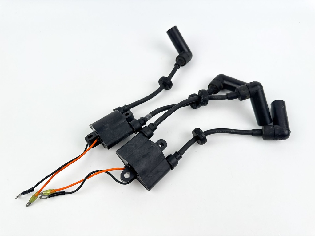 2002 Yamaha 50 HP 4 Stroke Outboard Ignition Coil Set 62Y-85570-00-00 OEM