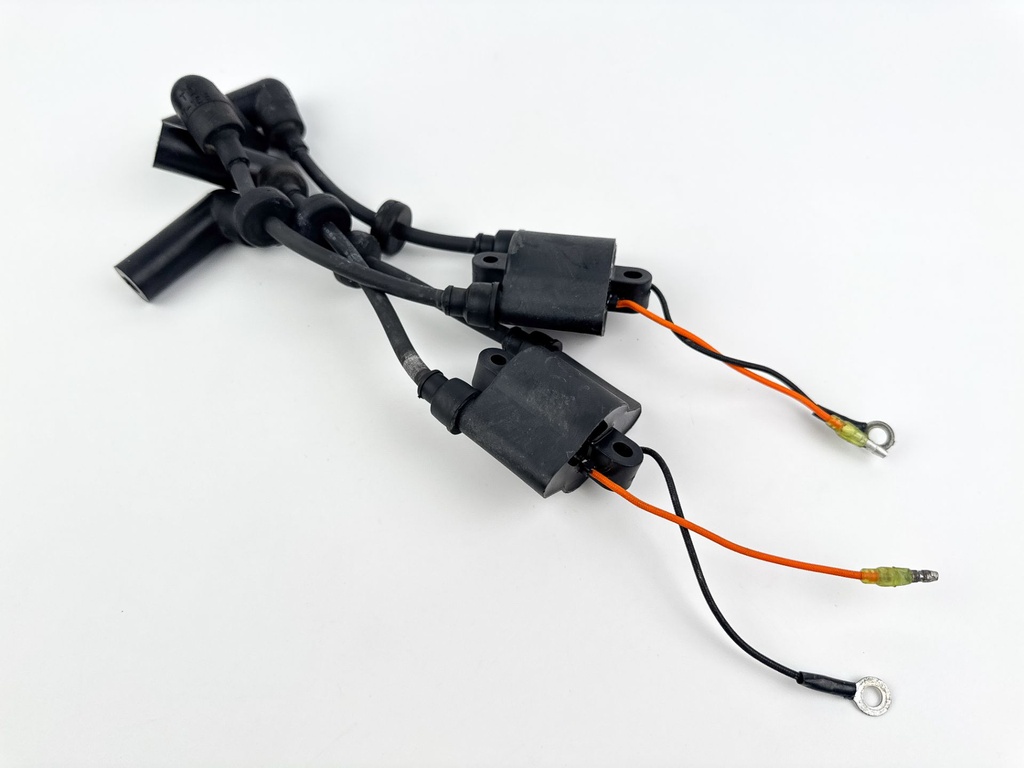 2002 Yamaha 50 HP 4 Stroke Outboard Ignition Coil Set 62Y-85570-00-00 OEM