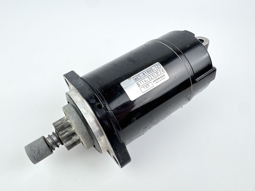 2002 Yamaha 50 HP 4 Stroke Outboard Starter Motor 6E5-81800-12-00 OEM