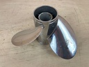 Evinrude Rebel TBX 15 3/4 x 15" RH Stainless Steel Propeller 3 Blade 763984