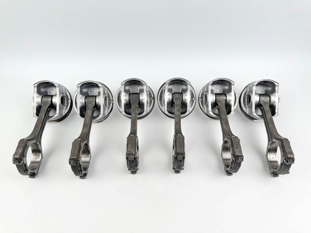 2013 Yamaha 250 HP 4 Stroke Outboard Piston & Connecting Rod Set 6CB-W1165-00-00 OEM