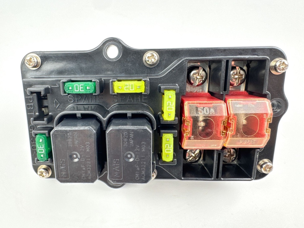 04-14 Yamaha 150HP 4 Stroke Outboard Fuse Box Assembly 63P-82170-00-00