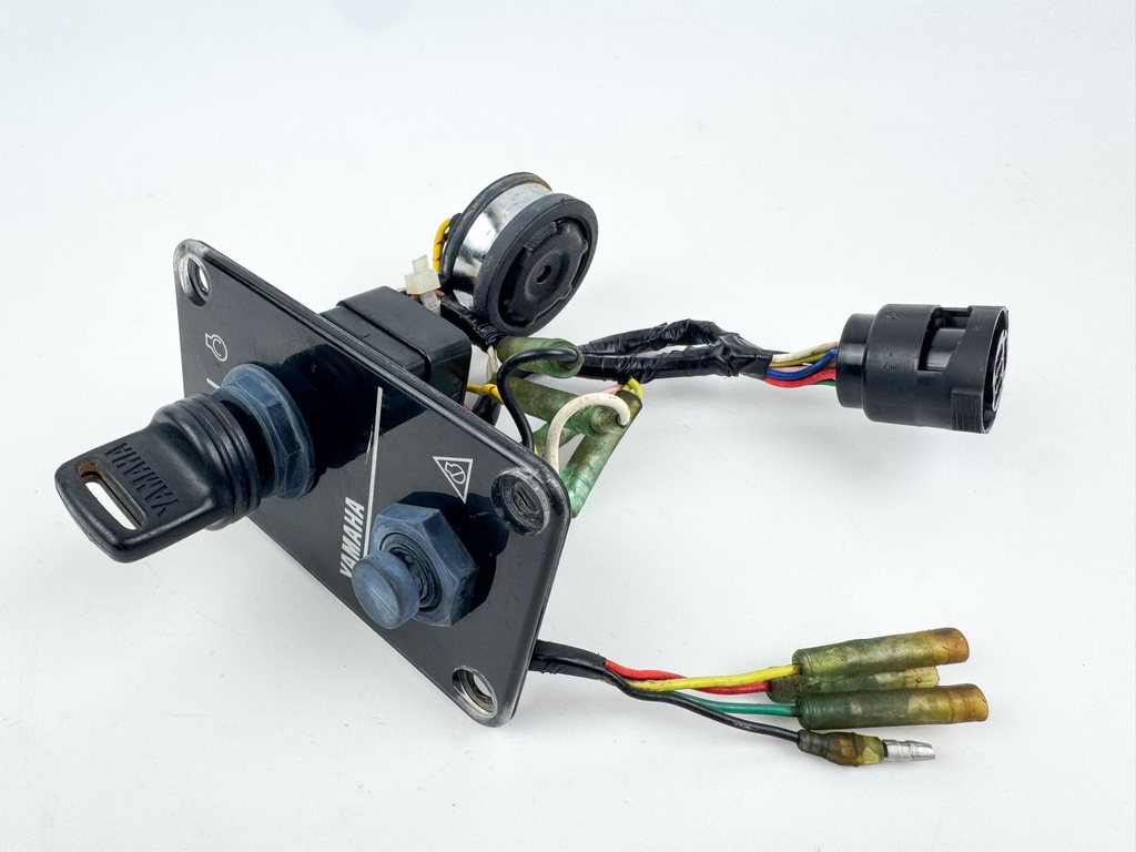 Yamaha Single Engine Key Switch With Key Assembly Panel