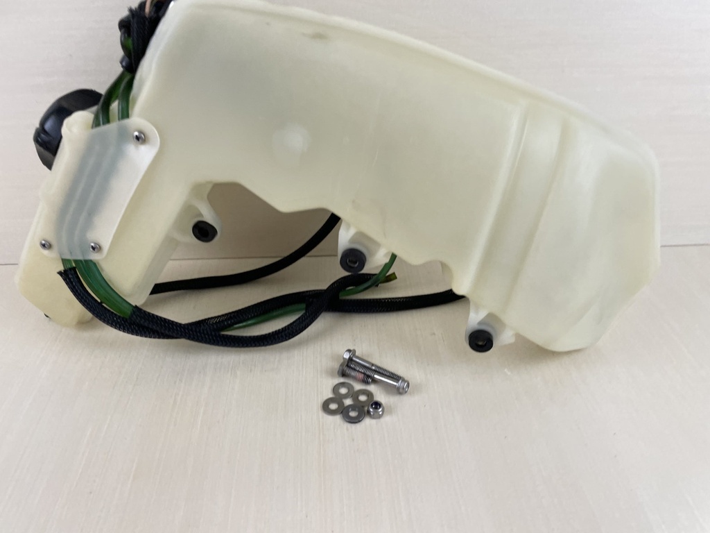 2007 Evinrude Etec 90HP 2 Stroke Outboard Oil Tank Reservoir & Pump Assembly 5007253