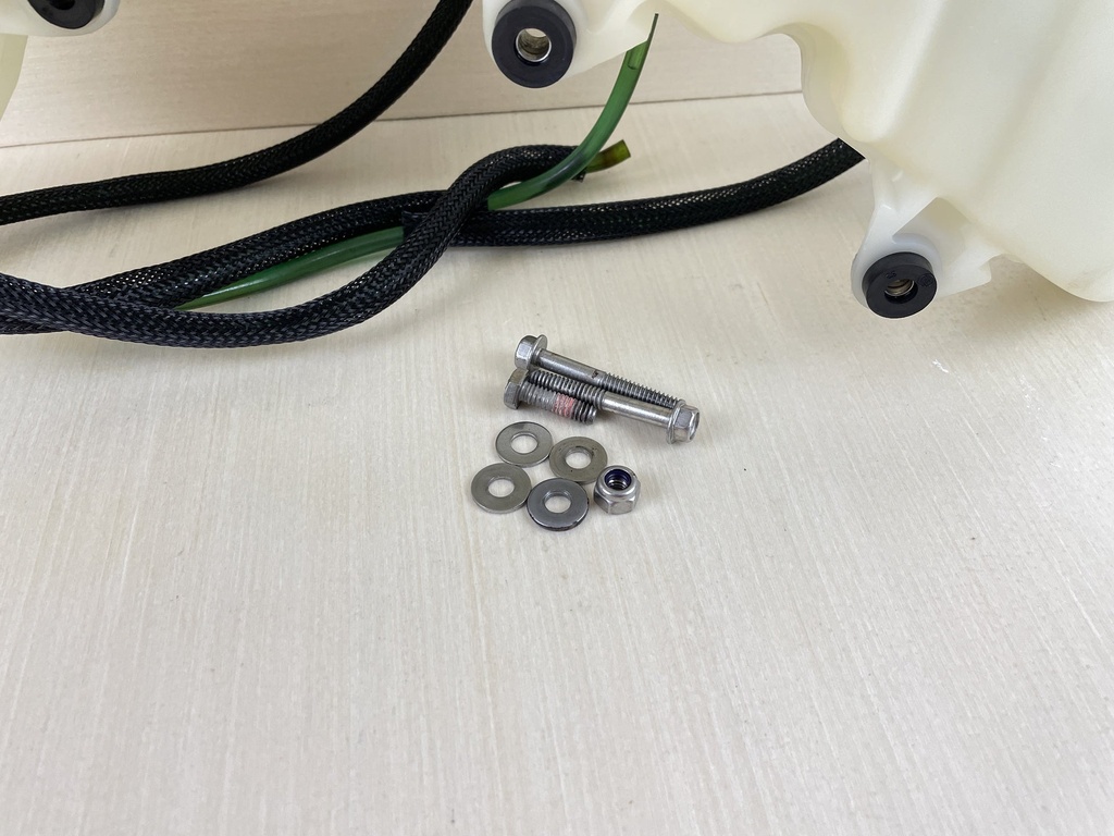 2007 Evinrude Etec 90HP 2 Stroke Outboard Oil Tank Reservoir & Pump Assembly 5007253