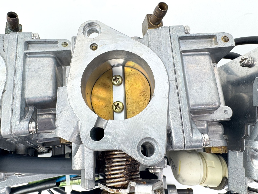 03-04 Yamaha 90HP 4 Stroke Outboard  1 2 3 4 Carburetor Set Of 4 - Good Condition