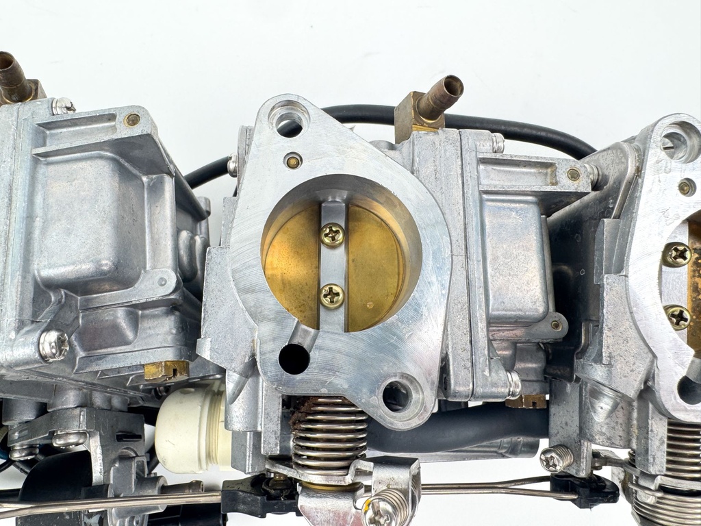 03-04 Yamaha 90HP 4 Stroke Outboard  1 2 3 4 Carburetor Set Of 4 - Good Condition