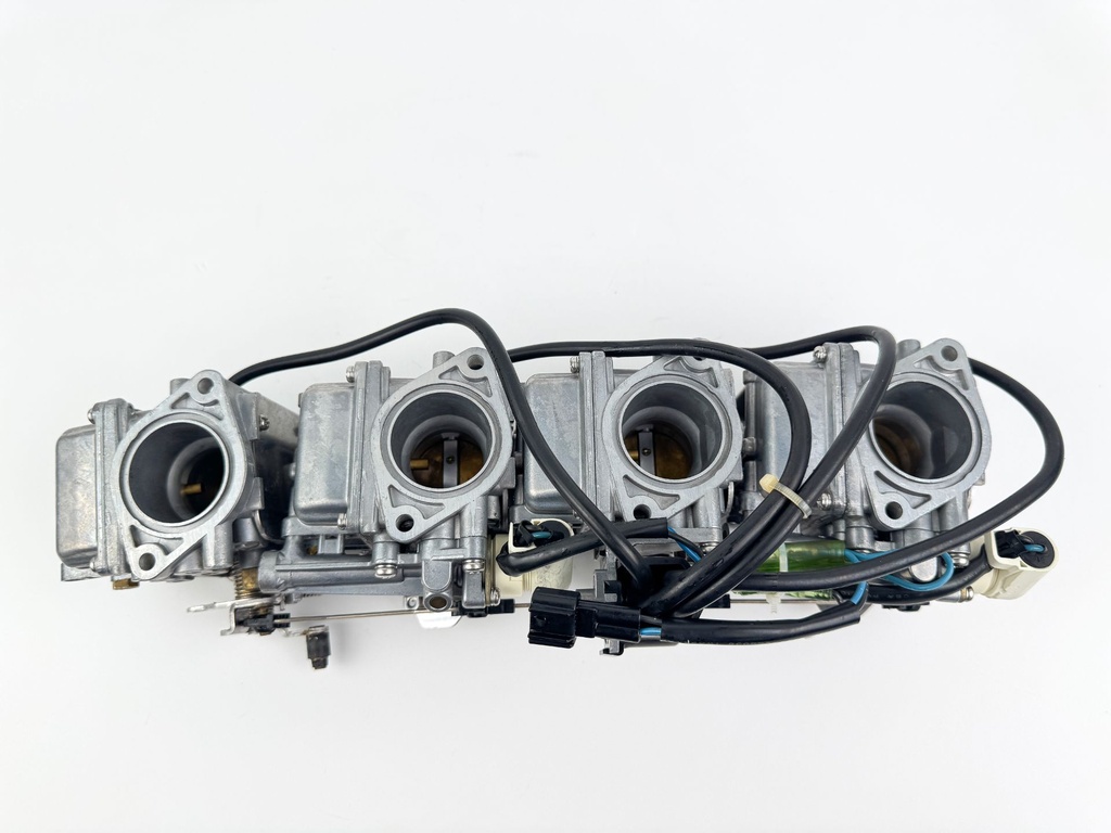 03-04 Yamaha 90HP 4 Stroke Outboard  1 2 3 4 Carburetor Set Of 4 - Good Condition