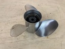 PowerTech Propellers RAF 3 Blade Stainless Steel Prop RH 40-140 HP Mercury