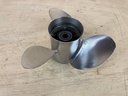 PowerTech Propellers RAF 3 Blade Stainless Steel Prop RH 40-140 HP Mercury