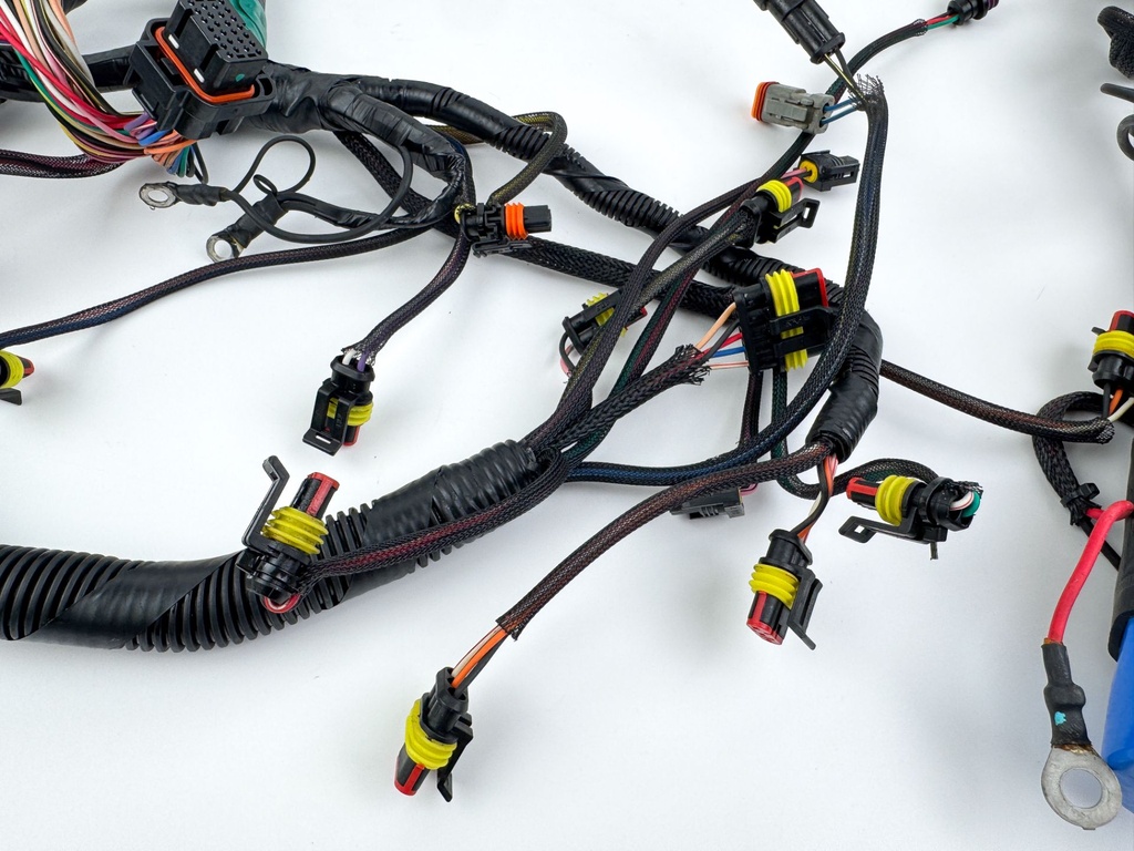 2010 Evinrude 250 HP 2 Stroke Outboard Engine Wire Harness 0587041 OEM