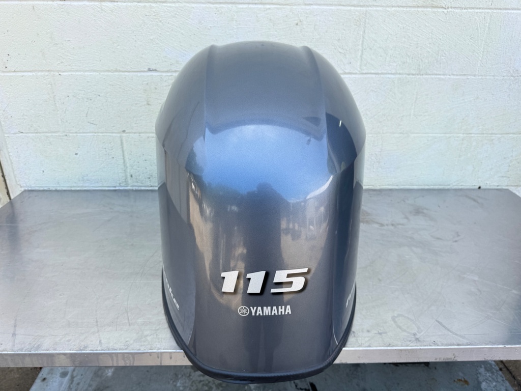 2014 + Yamaha 115HP 4 Stroke Outboard Top Cowling Cover Hood 6EK-42610-02-00