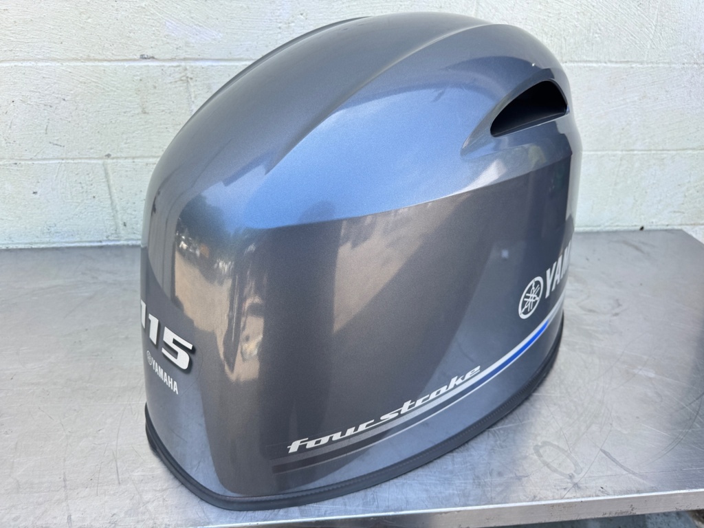 2014 + Yamaha 115HP 4 Stroke Outboard Top Cowling Cover Hood 6EK-42610-02-00