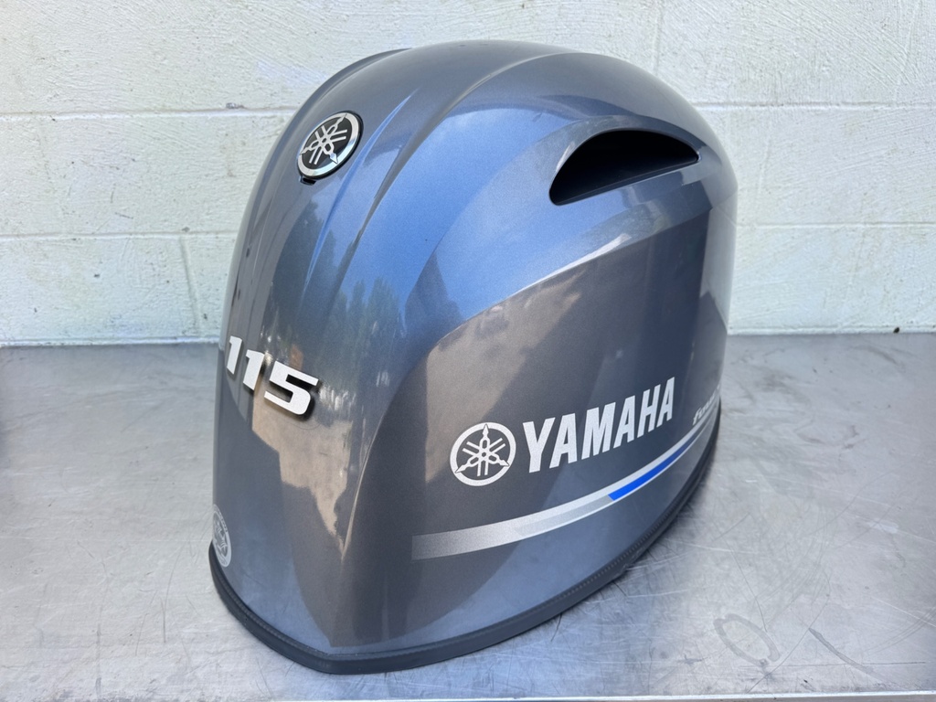 2014 + Yamaha 115HP 4 Stroke Outboard Top Cowling Cover Hood 6EK-42610-02-00