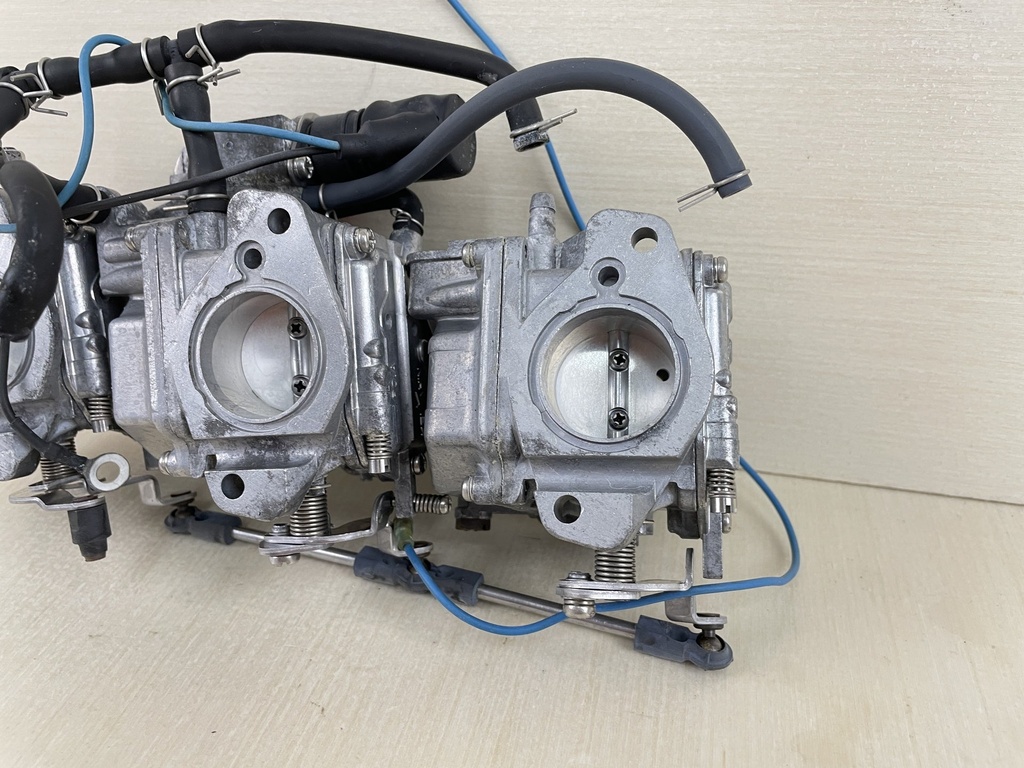 2000 Yamaha 50HP 2 Stroke Outboard Top Middle Bottom 1 2 3 Carburetor Set 