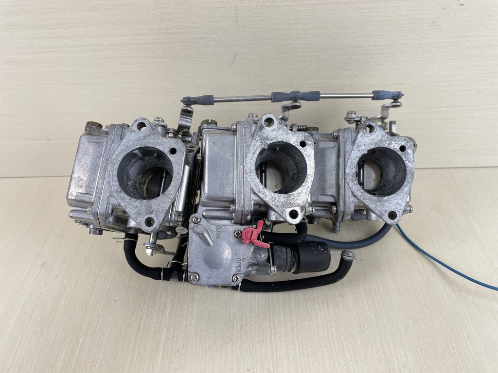 2000 Yamaha 50HP 2 Stroke Outboard Top Middle Bottom 1 2 3 Carburetor Set 