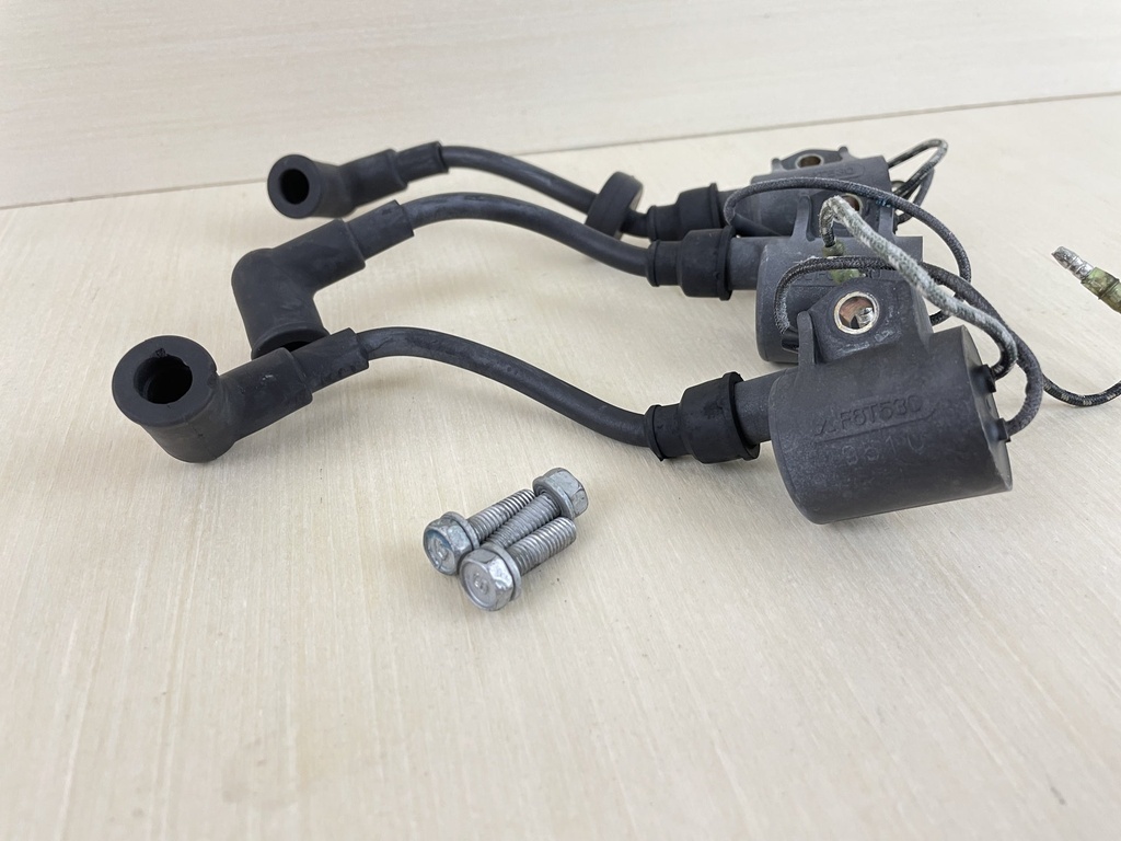 2005 Yamaha 50HP 2 Stroke Outboard Ignition Coil Assembly Set 6H5-85570-00-00